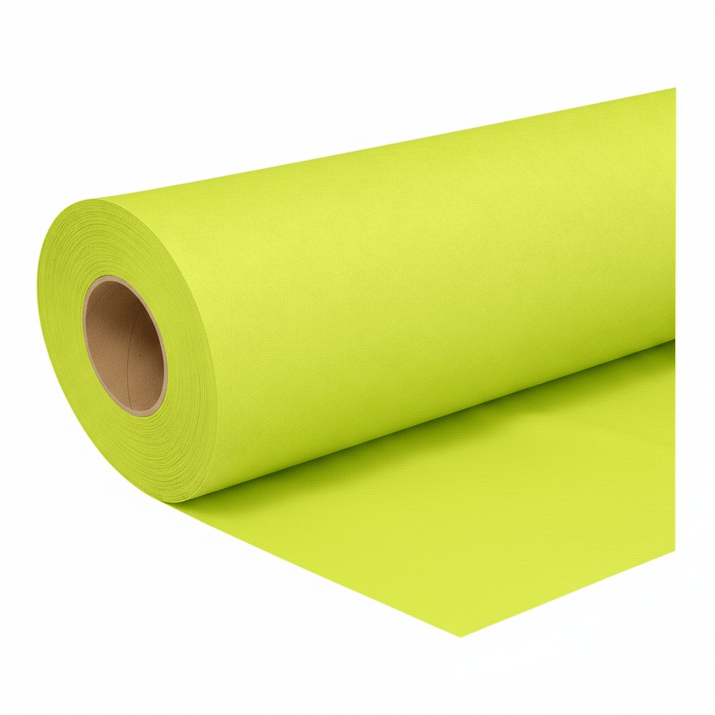 ECO flanel 260 cm · lime (6150) · rol 50m - Flanel 260 cm - 3BUTE