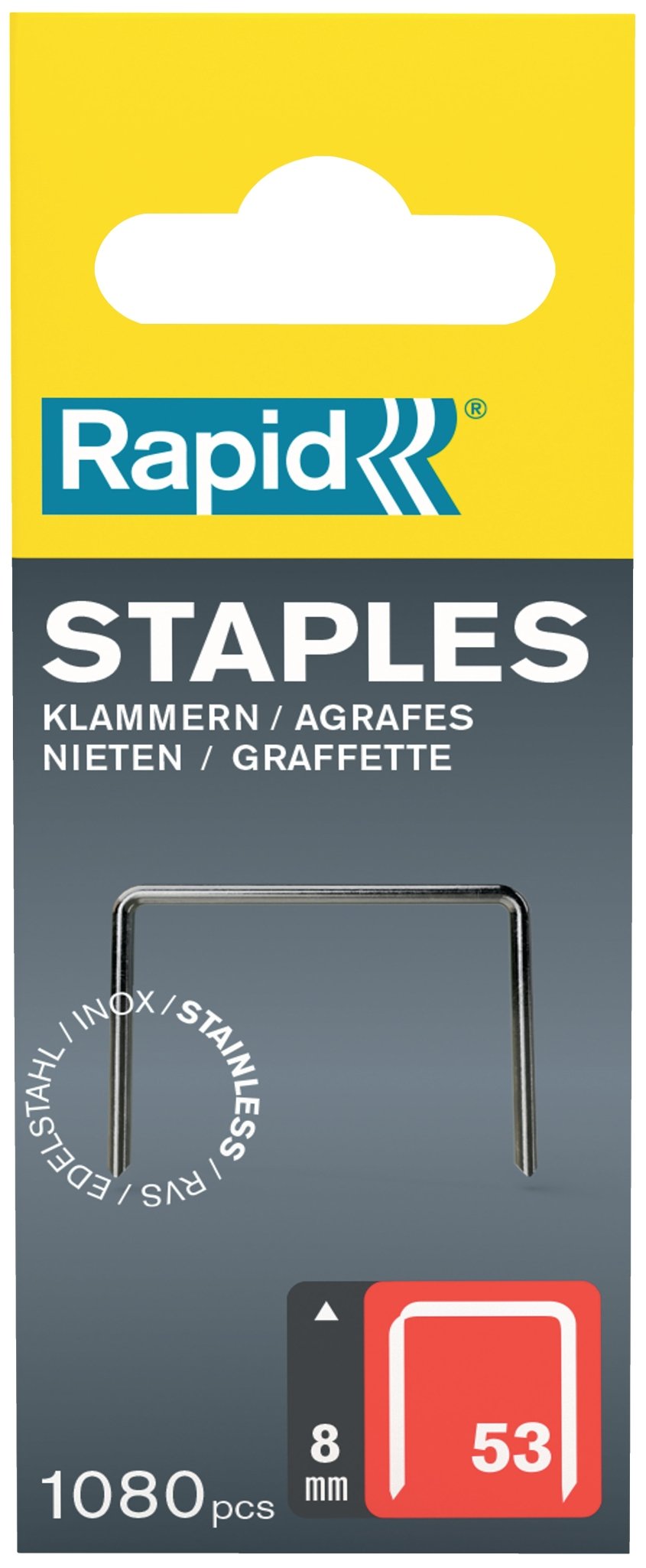 Nieten 53/8 mm RVS 1.080 stuks - Tools - 3BUTE