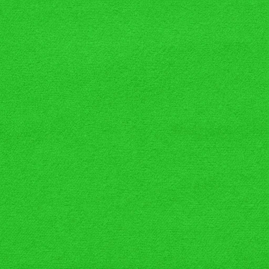 Kleur sample - flanel - chromakey groen (6500) - sample - 3BUTE