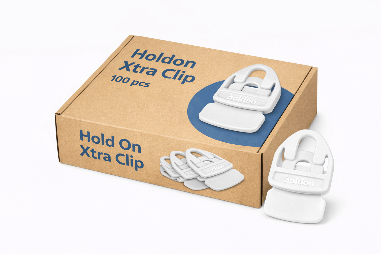 Holdon® XTRA Clip · wit - Holdon clip - 3BUTE