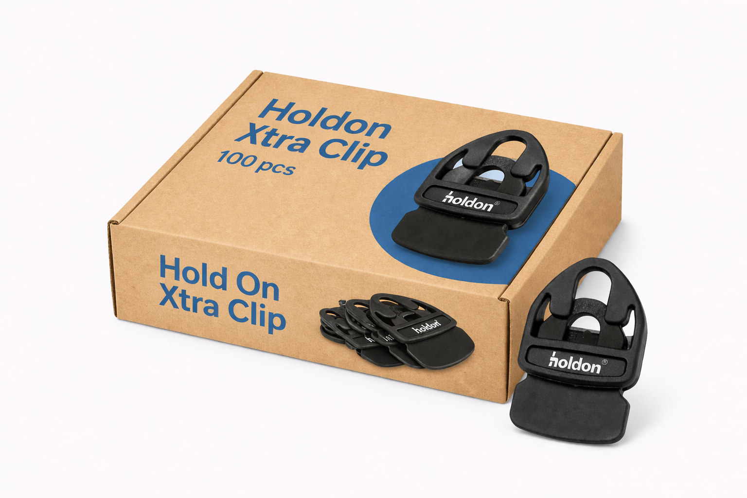 Holdon® XTRA Clip · zwart - Holdon clip - 3BUTE