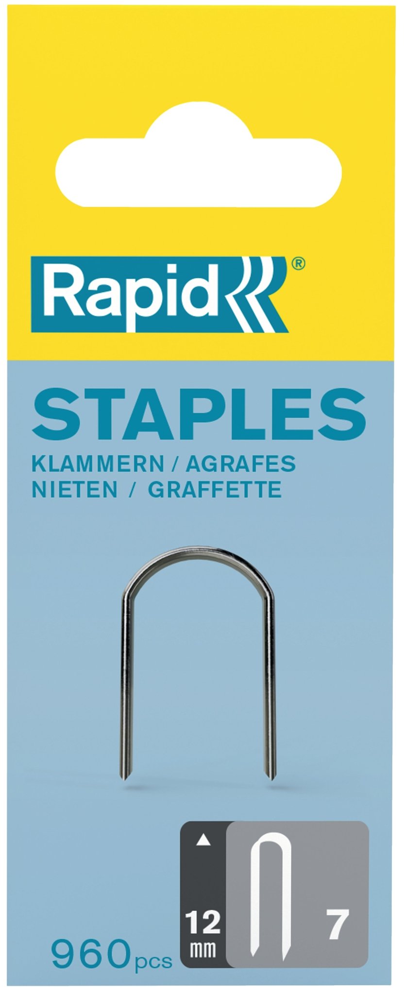 Kabelnieten 7/12 mm (gegalvaniseerd) 960 stuks - Tools - 3BUTE