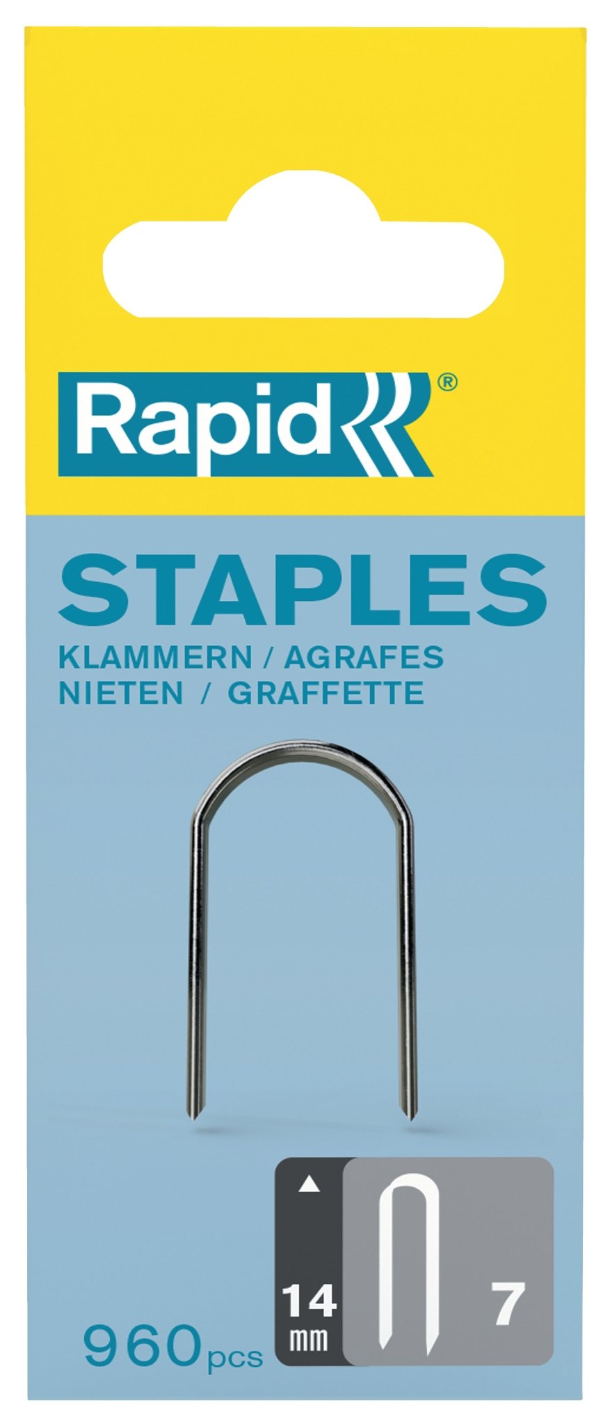 Kabelnieten 7/14 mm (gegalvaniseerd) 960 stuks - Tools - 3BUTE